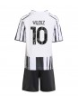 Juventus Kenan Yildiz #10 Replika Hemmakläder Barn 2025-26 Kortärmad (+ byxor)